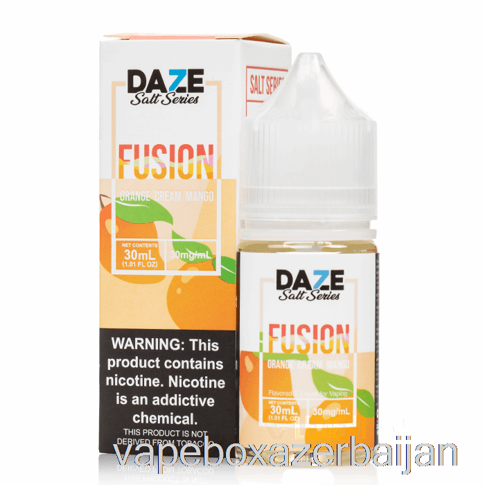 Vape Azerbaijan Orange Cream Mango - 7 Daze Salts - 30mL 50mg